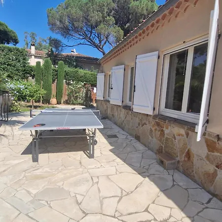 Climatisee Avec Piscine Privee, Proche Mer A Sainte-maxime, 6 Chambres, 8-10 Pers, Parking, Wifi - Fr-1-780-83 *