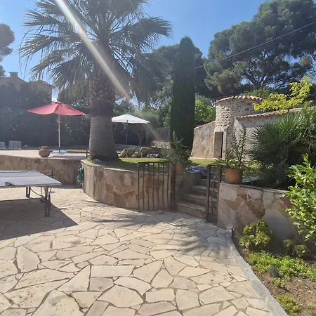 Climatisee Avec Piscine Privee, Proche Mer A Sainte-maxime, 6 Chambres, 8-10 Pers, Parking, Wifi - Fr-1-780-83 *